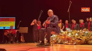 25 Aprile, il sindaco Gualtieri suona Bella Ciao al Teatro Palladium alla Garbatella