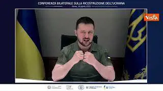 L'appello di Zelensky alle aziende italiane: "Vi invito fin da ora in Ucraina"