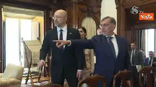 La Russa riceve il Primo ministro Ucraino Shmyhal, le immagini