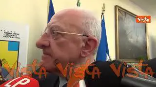 De Luca: Di Maio inviato nel Golfo Persico? No a polemiche, è cittadino italiano