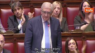 Def, Foti (FdI): Chiediamo scusa agli italiani e alla Presidente del Consiglio