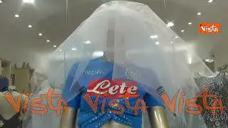 Scudetto Napoli, anche gli abiti da sposa indossano il tricolore