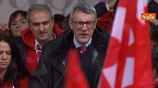 1 maggio, Landini (Cgil): Purtroppo oggi nostra Repubblica è fondata su sfruttamento del lavoro