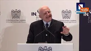 De Luca: "Situazione grave, non dico che serva il lanciafiamme, ma siamo a quel punto"