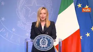 Meloni: "Nuovo patto per l'Italia per inaugurare nuova era tra Stato e cittadini"