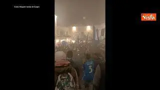 Scudetto Napoli, esplode la festa a Capri dopo la vittoria