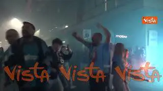 Scudetto Napoli, i tifosi in strada subito dopo la vittoria