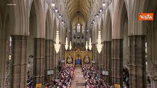 Incoronazione Carlo III, le immagini dell'Abbazia di Westminster