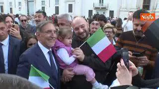 Bagno di folla per La Russa al termine del concerto in piazza Navona per 75 anni del Senato