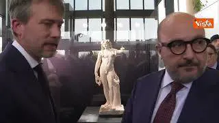 Sangiuliano visita la mostra “Ornamenta: i gioielli della Campania da Pompei alla contemporaneità”