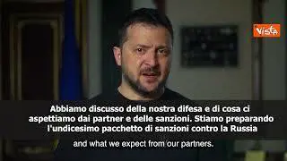 Zelensky: Visita von der Leyen nella Giornata dell'Europa è stata simbolica