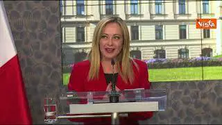 Meloni: "Ue deve risolvere problema di dipendenza energetica"