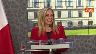 Meloni a Praga: "Con premier Fiala scambio di vedute su questioni su cui c'è assoluto accordo"