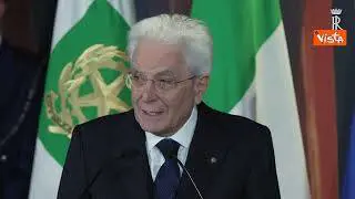 Mattarella: "Pnrr opportunità e sfida da superare come Paese"