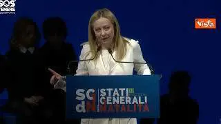 Meloni: Figli prima pietra della costruzione di qualsiasi futuro