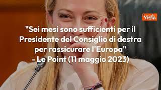 Giorgia Meloni maledettamente abile - il francese Le Point le dedica 5 pagine - Infografica