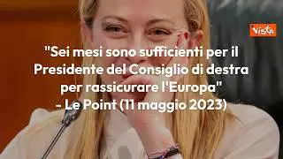 Giorgia Meloni maledettamente abile - il francese Le Point le dedica 5 pagine - Infografica