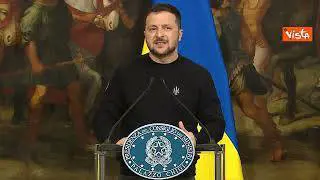 Zelensky: Visita Meloni in Ucraina molto importante, invito tutti i leader italiani a venire