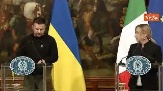 Zelensky: In Italia per ringraziare. Abbiamo scelto la pace, ma la guerra è nel nostro territorio