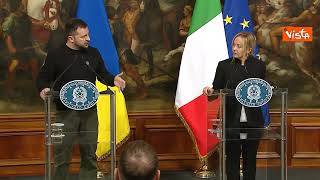 Zelensky: Non dimenticheremo quanto fatto dall'Italia per l'Ucraina