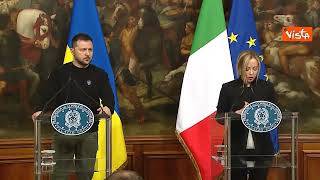 Meloni: Pace in Ucraina deve essere giusta, non chiameremo pace qualcosa che assomigli a invasione