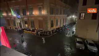 Notte dei Musei, aperto anche Palazzo Giustiniani. Lunga fila che circonda il palazzo all'ingresso