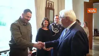 Zelensky in Germania incontra il Presidente Steinmeier
