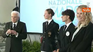 Mattarella: "Il Mare è essenziale per il nostro futuro"