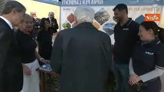 Giornata nazionale del mare, Mattarella a Castelporziano per le celebrazioni