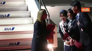 G7, Meloni atterrata a Hiroshima per il vertice in Giappone