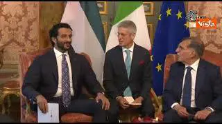 La Russa riceve Ministro Economia degli Emirati Arabi Uniti