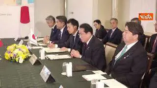G7, il premier giapponese Kishida a Meloni: "Condoglianze per vittime Emilia-Romagna"