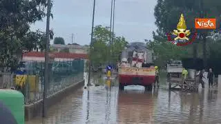 Maltempo Emilia-Romagna, l'evacuazione di 40 appartamenti a Forlì
