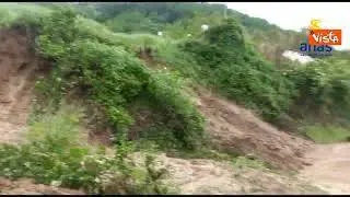 Maltempo Marche, chiusa per frana la SS210 "Fermana Faleriense", ecco l'intervento dell'Anas