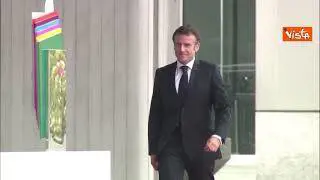 G7 in Giappone, l'arrivo di Macron