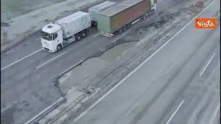 Alluvione Emilia Romagna, Autostrade al lavoro per ripristino viabilità sulla A14