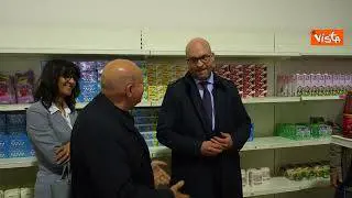 Il Presidente della Camera Fontana alla Caritas di Foligno