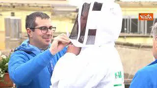 Ecco l'apiario al Ministero dell'Agricoltura inaugurato dal ministro Lollobrigida