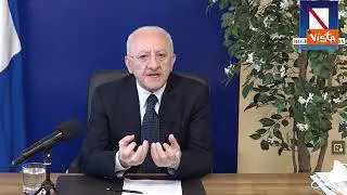 De Luca: Fitto si presenta come un prete spretato