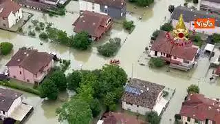 Alluvione Emilia Romagna, quartieri interi allagati a Ravenna