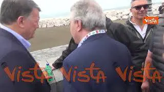 Landini, Bombardieri e Sbarra sul lungomare di Napoli per dire no all'autonomia differenziata