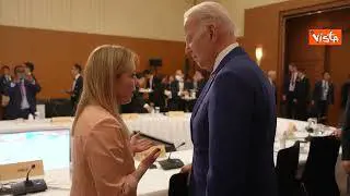 Le condoglianze di Biden a Meloni per le vittime dell'alluvione