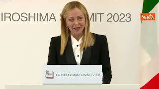 Meloni: Soddisfatta del contributo che abbiamo portato al G7