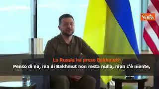 Zelensky: Di Bakhmut non resta niente, è solo nei nostri cuori