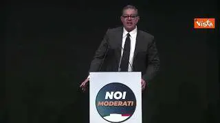Toti al Congresso di Noi Moderati: Qui c'è potenziale maggioranza del Paese
