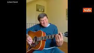 Alluvione, Gianni Morandi canta "Romagna Mia"