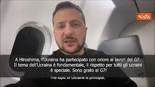 Zelensky: Grazie ai Paesi del G7