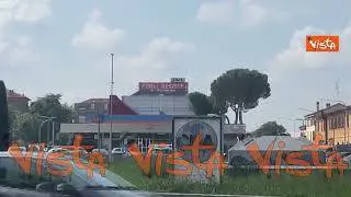 "Forlì resiste", il cartello delle Cgil nella città colpita dall'alluvione