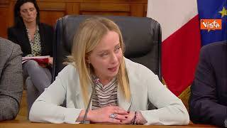 Meloni: Decreto legge per Emilia Romagna è molto corposo