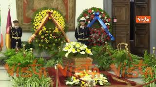 Le immagini della camera ardente di Maria Giovanna Maglie al Campidoglio